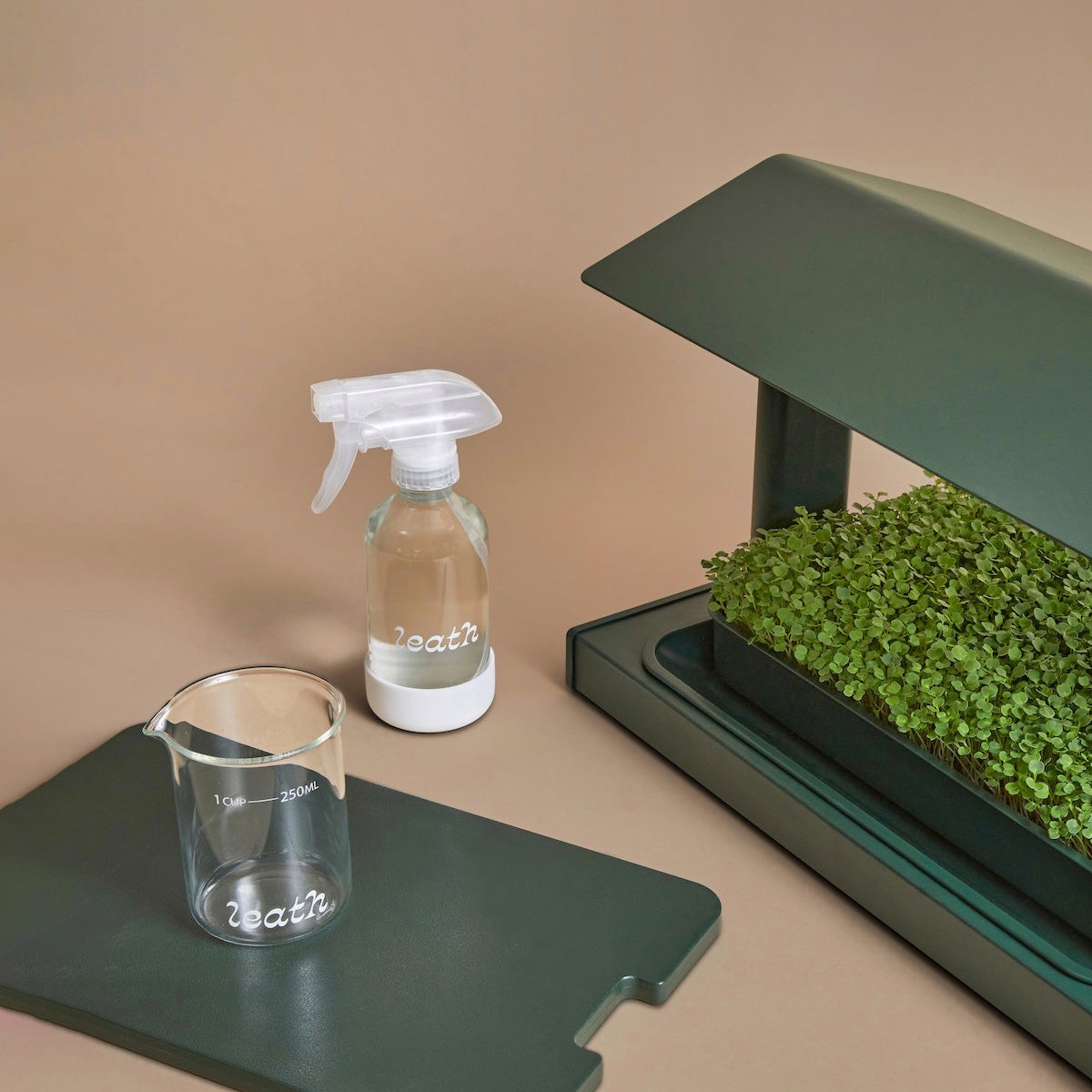 The Fieldhouse indoor gardening system - grow microgreens | Leath