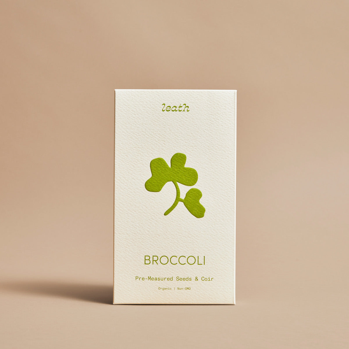 Leathlet seed & soil pack - Broccoli microgreens